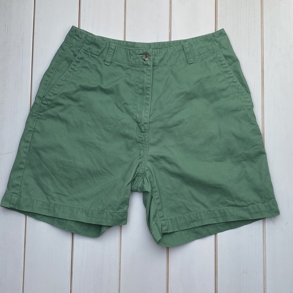 Vintage 100% Cotton High-waisted LL Bean Shorts